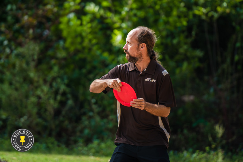 USDGC Veteran Michael Johansen played well today.