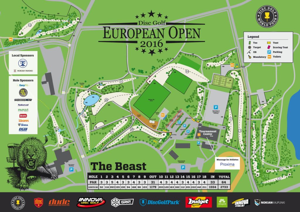 Course Disc Golf World Tour