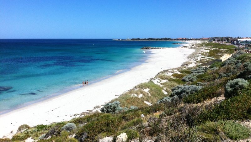 Gorgeous Sorrento Beach lies just across the road from the tournament hotel. Photo: Sorrento Beach Resort.